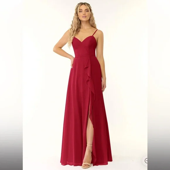 scarlet bridesmaid dresses Eloisa Dress
